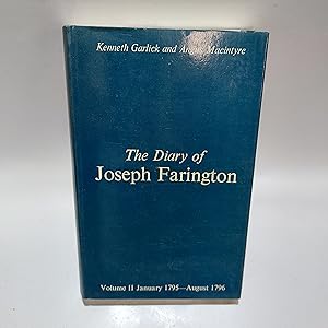 Imagen del vendedor de Diary Joseph Farington Volume 2 January 1795 - August 1796 a la venta por Cambridge Rare Books
