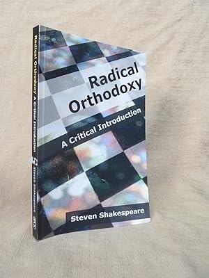 Seller image for RADICAL ORTHODOXY: A CRITICAL INTRODUCTION for sale by Gage Postal Books