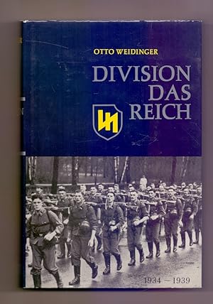 Imagen del vendedor de Division Das Reich. Bd. 1. 1934 - 1939. a la venta por Die Wortfreunde - Antiquariat Wirthwein Matthias Wirthwein