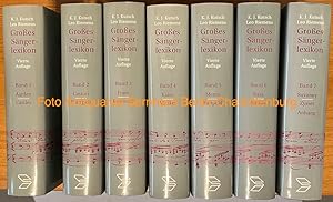 Grosses Sängerlexikon (sieben Bände cplt.)
