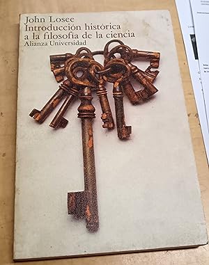 Image du vendeur pour Introduccin histrica a la filosofa de la ciencia. Versin espaola A. Montesinos mis en vente par Outlet Ex Libris