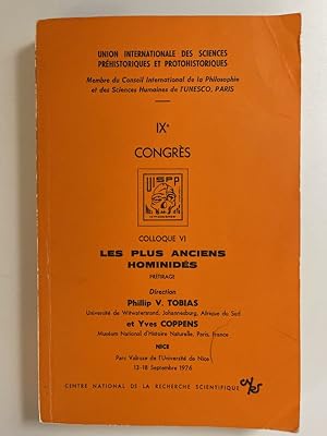 Seller image for Les plus anciens hominids for sale by LIBRAIRIE GIL-ARTGIL SARL