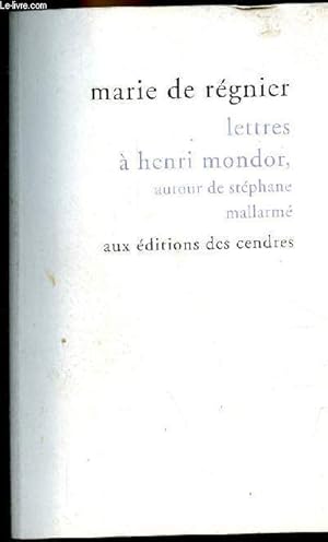 Bild des Verkufers fr Lettres  Henri Mondor autour de Stphane Mallarm - Collection " indits de la bibliothque littraire Jacques Doucet ". zum Verkauf von Le-Livre