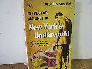 Seller image for Insector Maigret In New York's Underworld 1338 (Maigret A New York) for sale by Open Door Books  MABA