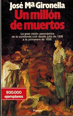 Seller image for UN MILLON DE MUERTOS for sale by ALZOFORA LIBROS