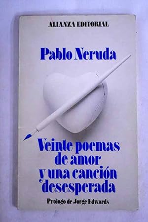 Imagen del vendedor de Veinte poemas de amor y una cancin desesperada a la venta por Alcan Libros