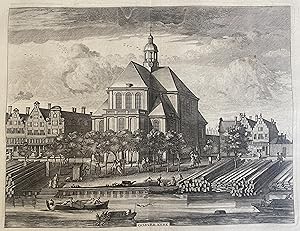 Bild des Verkufers fr Ooster Kerk from Beschryvinge van Amsterdam zum Verkauf von Harrison-Hiett Rare Books