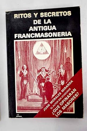 Imagen del vendedor de Ritos y secretos de la antigua francmasonera a la venta por Alcan Libros