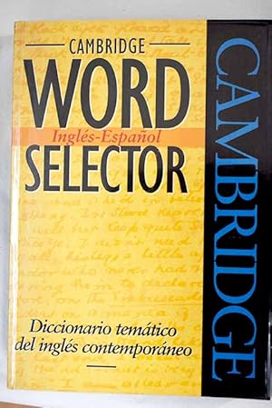 Image du vendeur pour Cambridge word selector mis en vente par Alcan Libros