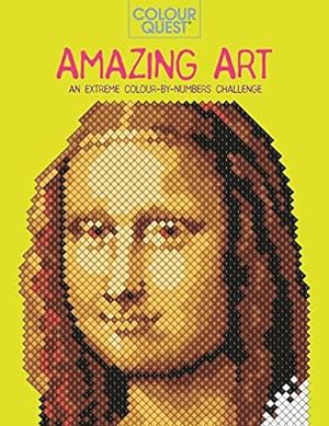 Seller image for Colour Quest®: Amazing Art: An Extreme Colour by Numbers Challenge for sale by WeBuyBooks