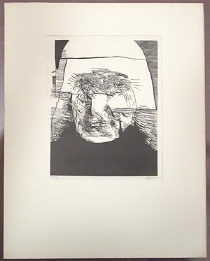 1969 Leonard Baskin Pencil Signed Wood Engraving "Jacques Gamelin"