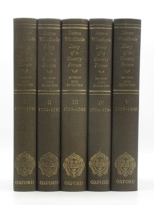 Seller image for The Diary of a Country Parson: (Complete 5 volume set) for sale by Tarrington Books