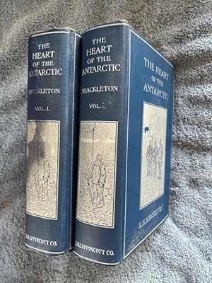 Seller image for The Heart of the Antarctic Being the Story of the British Antarctic Expedition 1907-1909 for sale by Tiber Books