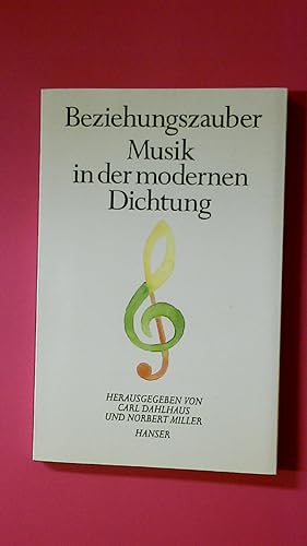 Seller image for BEZIEHUNGSZAUBER. Musik in d. modernen Dichtung for sale by Butterfly Books GmbH & Co. KG