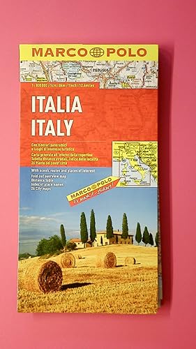 ITALIA. con itinerari panoramici e luoghi di interesse turistico ; carta generale all interno del...