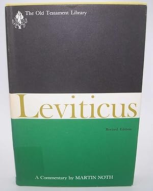 Imagen del vendedor de Leviticus: A Commentary (The Old Testament Library) a la venta por Easy Chair Books