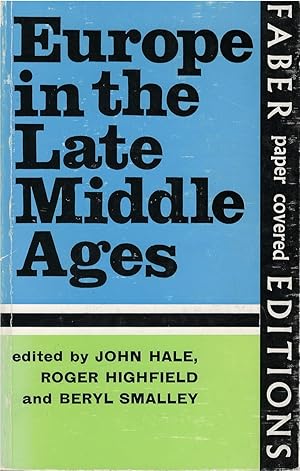 Seller image for Europe in the Late Middle Ages for sale by The Haunted Bookshop, LLC