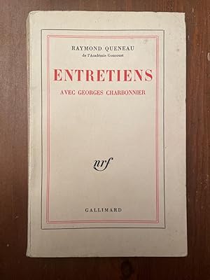 Seller image for Entretiens avec Georges Charbonnier for sale by Librairie des Possibles