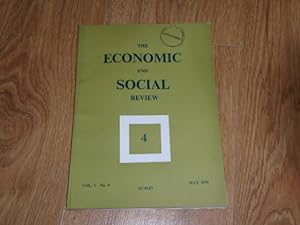 The Economic and Social Review Volume 1, July 1970, No. 4