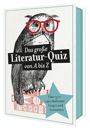 Seller image for Das groe Literatur-Quiz von A bis Z | 300 Fragen und Antworten fr Buchliebhaber (Literaturquiz / Ab 12 Jahre / Erwachsene) Gabriele Hatzfeldt, Georg Schumacher for sale by Berliner Bchertisch eG