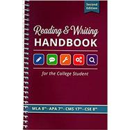 Seller image for Reading & Writing Handbook for the College Student, 2nd Edition for sale by eCampus