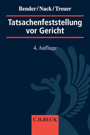 Bild des Verkufers fr Tatsachenfeststellung vor Gericht: Glaubhaftigkeits- und Beweislehre, Vernehmungslehre zum Verkauf von Studibuch