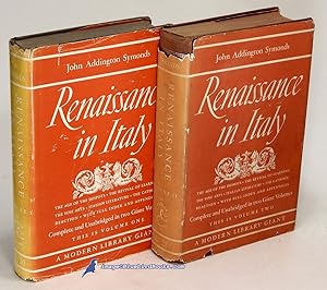 Renaissance in Italy (2-volume complete set) (Modern Library Giants #G20.1 & G21.1)