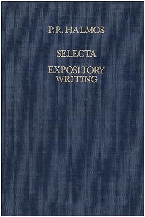 Seller image for Selecta: Expository Writing for sale by Diatrope Books