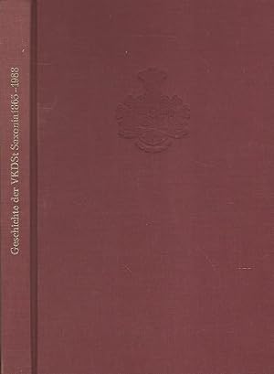 Bild des Verkufers fr Geschichte der VKDSt Saxonia. 1863 - 1988. Festschrift zum 125jhrigen Jubilum. zum Verkauf von Lewitz Antiquariat