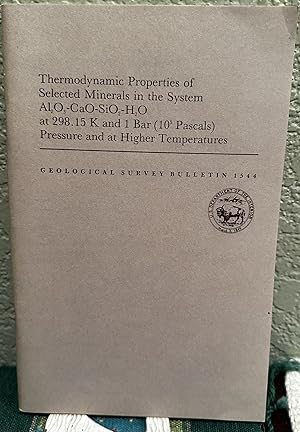 Thermodynamic Properties of Selected Minerals in the System AL2 O3- Cao - Sio -H2 O At 298.15 K a...