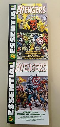 Imagen del vendedor de Essential Avengers - Volumes 4 and 5 - First Editions, First Printings a la venta por Rons Bookshop (Canberra, Australia)