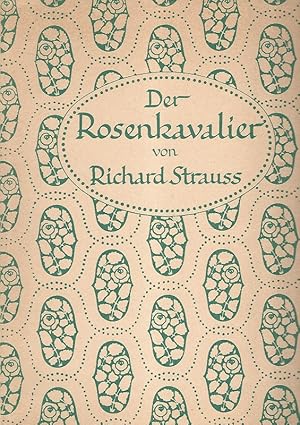 Image du vendeur pour Der Rosenkavalier. Komdie fr Musik von Hugo von Hofmannsthal. Musik von Richard Strauss. Op. 59. mis en vente par Lewitz Antiquariat