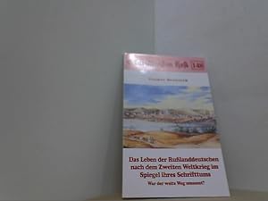 Seller image for Das Leben der Rulanddeutschen nach dem Zweiten Weltkrieg im Spiegel ihres Schrifttums. (Eckartschriften Heft 148). for sale by Antiquariat Uwe Berg
