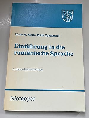 Imagen del vendedor de Einfhrung in die rumnische Sprache. a la venta por Fundus-Online GbR Borkert Schwarz Zerfa