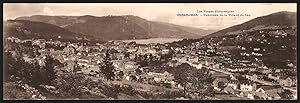 Klapp-Carte postale Gerardmer, vue générale de la Ville et du Lac