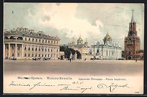 Ansichtskarte Moscou-Kremlin, Place Impériale