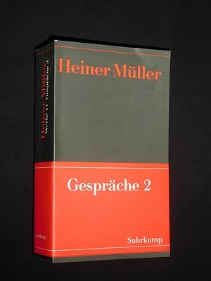Seller image for Gesprche 2. 1987 - 1991 (= Werke 11, herausgegeben von Frank Hrnigk) for sale by Fast alles Theater! Antiquariat fr die darstellenden Knste