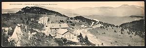 Klapp-Carte postale Aix-les-Bains, Plateau du Revard et Chaine du Mont-Blanc