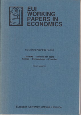 Seller image for EUI Working Papers in Economics (EUI Working Paper ECO No. 90/2) for sale by Kennys Bookshop and Art Galleries Ltd.