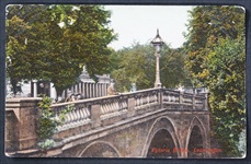 Leamington Victoria Bridge 1905 Postcard