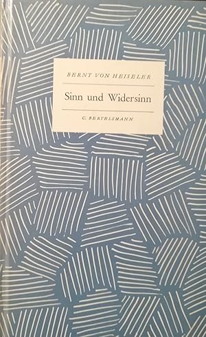 Seller image for Sinn und Widersinn - Novellen for sale by Klaus Kreitling