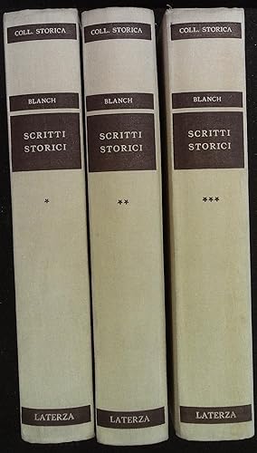 Seller image for Scritti storici. A cura di Benedetto Croce for sale by Libreria Menab