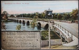 Stratford-on-Avon C. 1909 Postcard