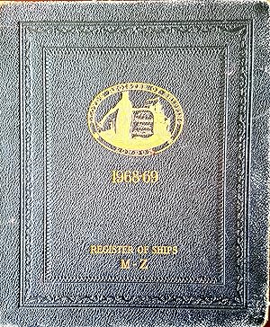 Register Book Ships 1968-69 2 volumes