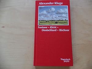 Imagen del vendedor de Fontane-Kleist-Deutschland-Bchner. Zur Grammatik der Zeit (Salto) a la venta por PlanetderBuecher