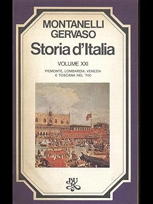 Storia d'Italia volume XXI