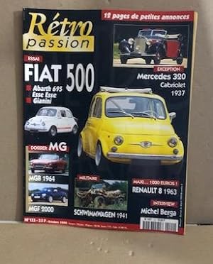 Retro passion n° 122 : FIAT 500