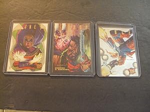 3 1995 Fleer Ultra X-Men Chase Cards Cable, Bishop, Magneto #2,5,8