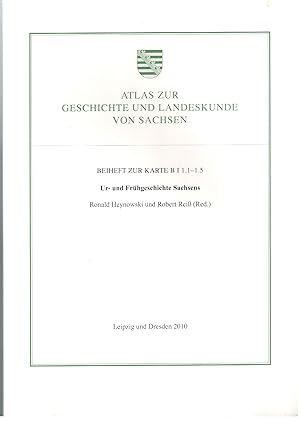 Seller image for Atlas zur Geschichte und Landeskunde von Sachsen. Beiheft zur Karte B I 1.1-1.5 for sale by Antikvariat Valentinska