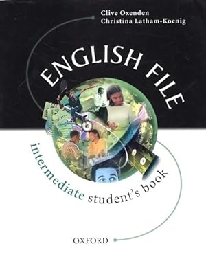 Imagen del vendedor de English file intermediate edition 1999 : Student's book - Varios Autores a la venta por Book Hmisphres